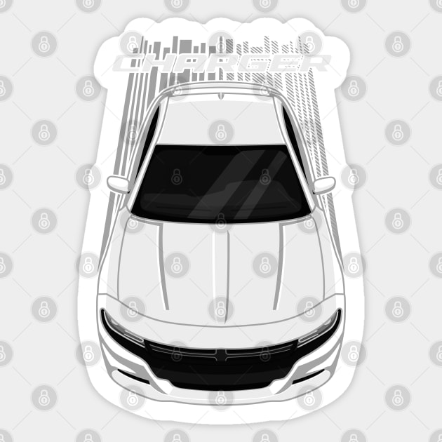 Dodge Charger 2015-2021 - White Knuckle Sticker by V8social